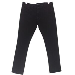 Kenneth Cole Men's Black Denim Jeans 32x32 Slim Fit Comfortable Casual Wear.